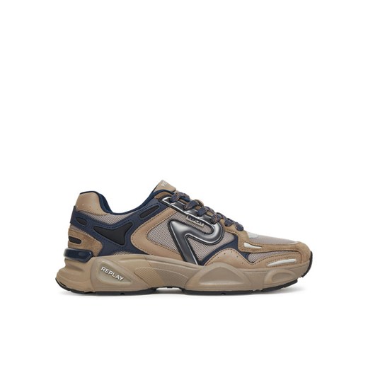 Sneakersy REPLAY GMS9M .000.C0018T Granatowy ze sklepu eobuwie.pl w kategorii Buty sportowe męskie - zdjęcie 185532379