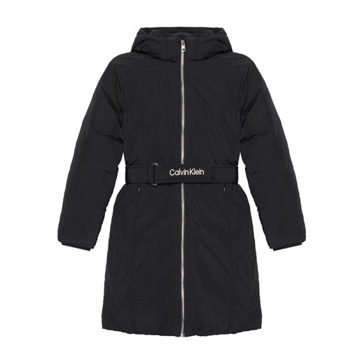 Calvin Klein Jeans Kurtka zimowa Classic IG0IG03038 Czarny Regular Fit ze sklepu MODIVO w kategorii Kurtki dziewczęce - zdjęcie 185533185