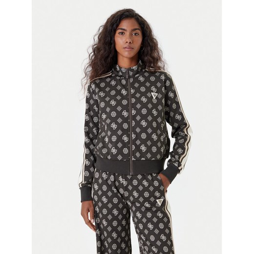 Guess Bluza V5YQ07 K0282 Zielony Regular Fit ze sklepu MODIVO w kategorii Bluzy damskie - zdjęcie 185533315