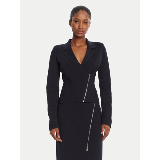 BOSS Kardigan Felendi 50542857 Granatowy Regular Fit ze sklepu MODIVO w kategorii Swetry damskie - zdjęcie 185533406