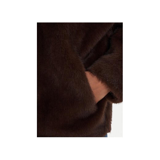 Kontatto Futro Scarlett GV103N Brązowy Regular Fit Kontatto S_M MODIVO