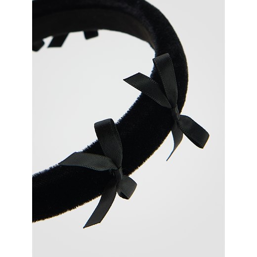 Reserved - Opaska do włosów z kokardkami - czarny Reserved ONE SIZE Reserved