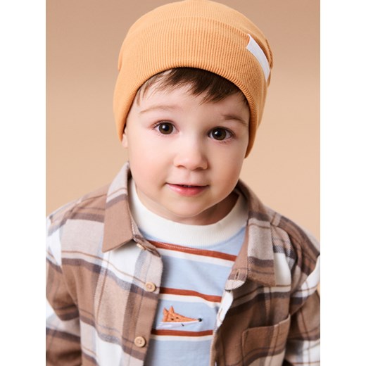 Sinsay - Bawełniana koszula w kratę - wielobarwny Sinsay 98 (2-3 l) Sinsay