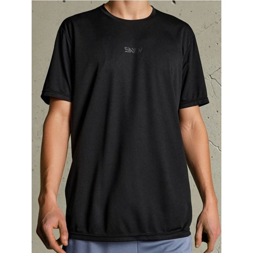 Sinsay - Koszulka sportowa SNSY PERFORMANCE - czarny ze sklepu Sinsay w kategorii T-shirty męskie - zdjęcie 185536065