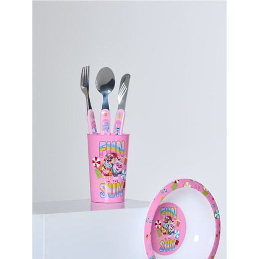 Sinsay - Zestaw sztućców 3 pack PAW Patrol - wielobarwny ze sklepu Sinsay w kategorii Akcesoria kuchenne - zdjęcie 185536075