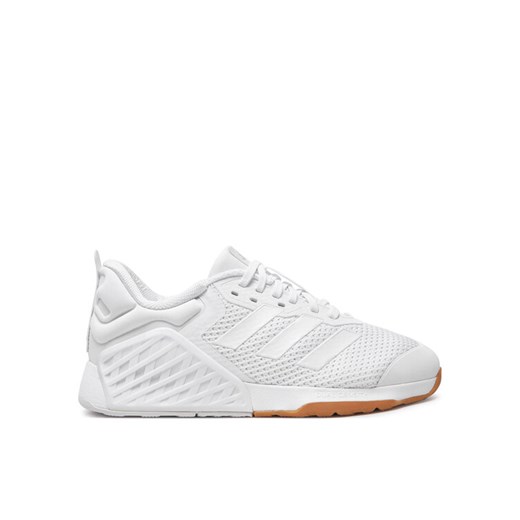 adidas Buty na siłownię Dropset 3 ID8633 Biały ze sklepu MODIVO w kategorii Buty sportowe damskie - zdjęcie 185536377