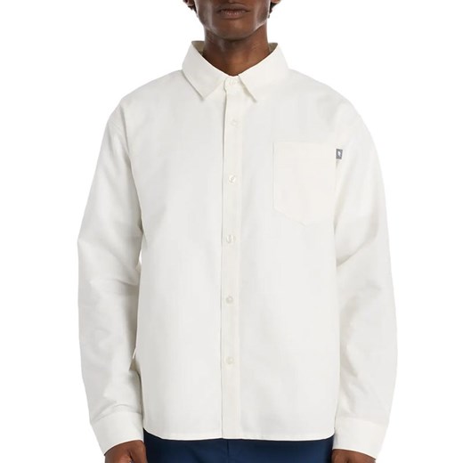 Koszula męska New Balance MT53523RFN - biała ze sklepu streetstyle24.pl w kategorii T-shirty męskie - zdjęcie 185537905