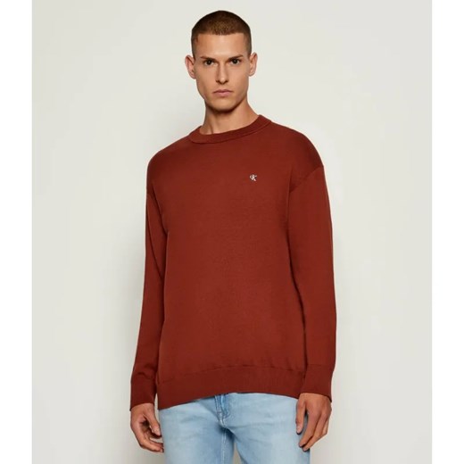 Calvin Klein Jeans Sweter | Regular Fit ze sklepu Gomez Fashion Store w kategorii Swetry męskie - zdjęcie 185537957