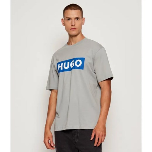 Hugo Blue T-shirt Nico | Regular Fit ze sklepu Gomez Fashion Store w kategorii T-shirty męskie - zdjęcie 185537959