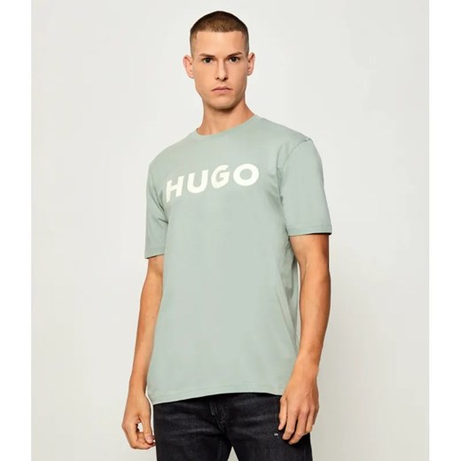 HUGO T-shirt Dulivio | Regular Fit ze sklepu Gomez Fashion Store w kategorii T-shirty męskie - zdjęcie 185537977