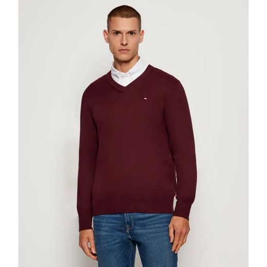Tommy Hilfiger Sweter | Regular Fit | z dodatkiem kaszmiru ze sklepu Gomez Fashion Store w kategorii Swetry męskie - zdjęcie 185538035