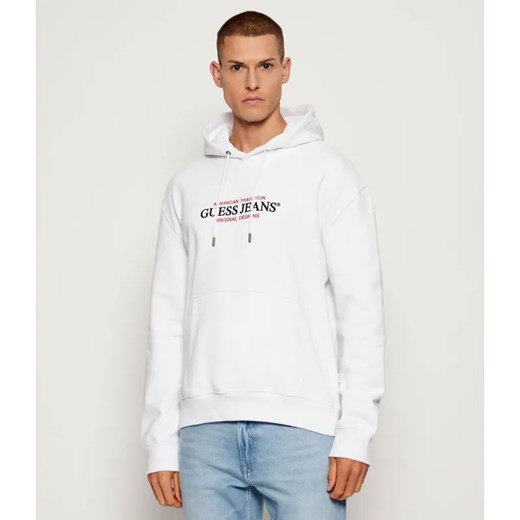 Guess Jeans Bluza American Tradition | Regular Fit ze sklepu Gomez Fashion Store w kategorii Bluzy męskie - zdjęcie 185538086