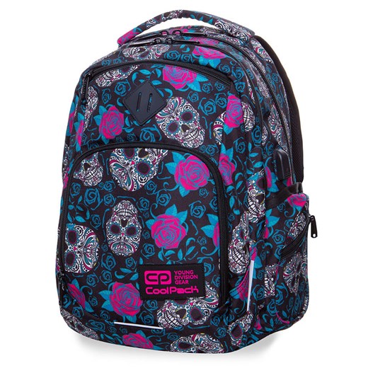 CoolPack Plecak &quot;Coolpack Break&quot; w kolorze czarno-różowym ze sklepu Limango Polska w kategorii Plecaki dla dzieci - zdjęcie 185539678