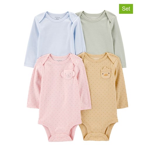 carter&apos;s Body (4 szt.) w różnych kolorach ze sklepu Limango Polska w kategorii Body niemowlęce - zdjęcie 185539768