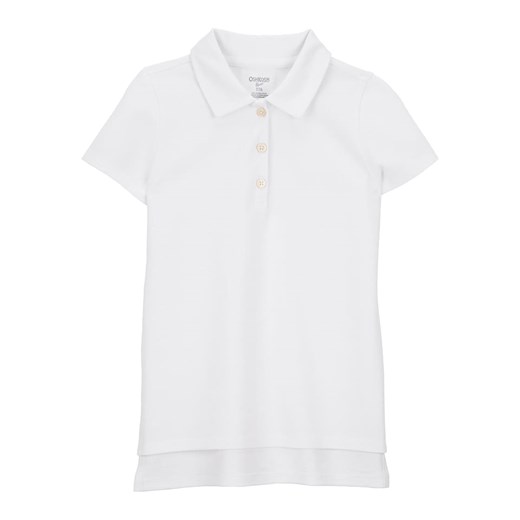 OshKosh Koszulka polo w kolorze białym ze sklepu Limango Polska w kategorii Bluzki dziewczęce - zdjęcie 185539778
