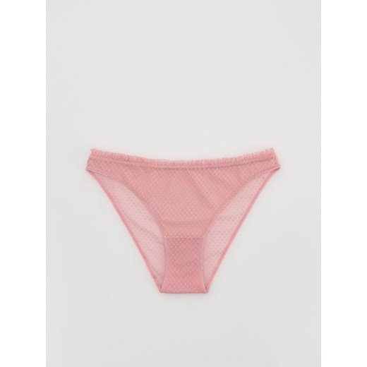 Reserved - Majtki typu figi - różowy Reserved XL Reserved