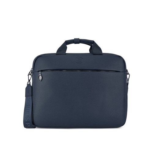 Torba na laptopa Beverly Hills Polo Club BHPC-L-004-CCC-06 Granatowy NOSIZE eobuwie.pl