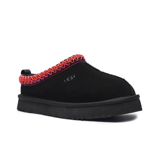 UGG Skórzane obuwie domowe TAZZ | z dodatkiem wełny ze sklepu Gomez Fashion Store w kategorii Kapcie dziecięce - zdjęcie 185542685