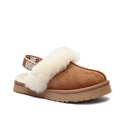 UGG Skórzane obuwie domowe FUNKETTE ze sklepu Gomez Fashion Store w kategorii Kapcie dziecięce - zdjęcie 185543336