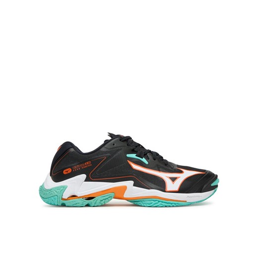 Buty halowe Mizuno Wave Lightning Z8 V1GA2400 Czarny ze sklepu eobuwie.pl w kategorii Buty sportowe męskie - zdjęcie 185544158