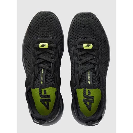 Dziecięce buty sportowe 4F 4FJRSS25FSPOM181 - czarne ze sklepu Sportstylestory.com w kategorii Buty sportowe dziecięce - zdjęcie 185547186