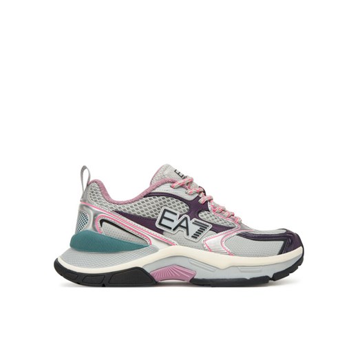 EA7 Emporio Armani Sneakersy X8X249 XK446 MZ223 Fioletowy ze sklepu MODIVO w kategorii Buty sportowe damskie - zdjęcie 185548195