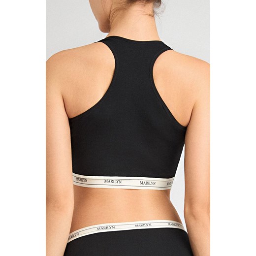 Marilyn bawełniany tank-top czarny Denise, Kolor czarny, Rozmiar L/XL, Marilyn ze sklepu Primodo w kategorii Biustonosze - zdjęcie 185549199