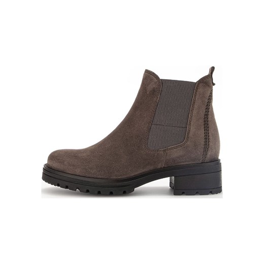 Gabor Skórzane botki w kolorze brązowym Gabor 38,5 promocja Limango Polska