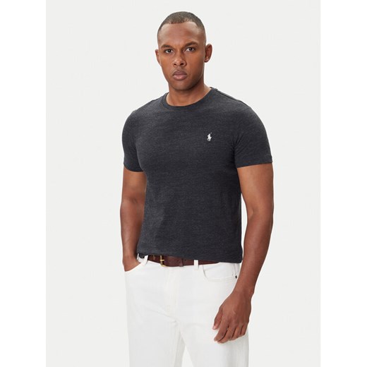 Polo Ralph Lauren T-Shirt Classics 710671438164 Czarny Slim Fit ze sklepu MODIVO w kategorii T-shirty męskie - zdjęcie 185550645