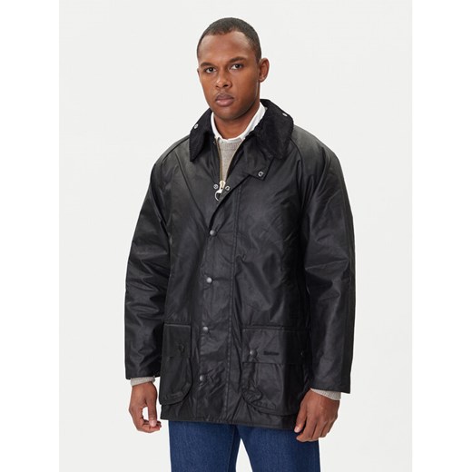 Barbour Kurtka przejściowa MWX0017BK91 Czarny Regular Fit ze sklepu MODIVO w kategorii Kurtki męskie - zdjęcie 185550689