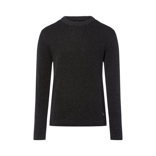 Jack & Jones Sweter - JJEdover Mężczyźni antracytowy marmurkowy ze sklepu vangraaf w kategorii Swetry męskie - zdjęcie 185551797