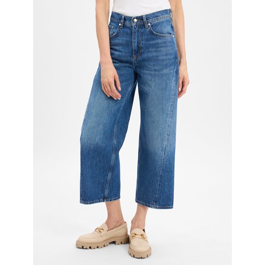 Joop Jeans Jeansy Barrel Fit - Maxine Kobiety Bawełna medium stone jednolity ze sklepu vangraaf w kategorii Jeansy damskie - zdjęcie 185551887