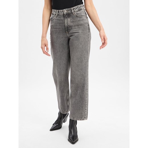 Marc O'Polo Denim Dżinsy o szerokim kroju - Tomma Kobiety Bawełna szary jednolity ze sklepu vangraaf w kategorii Jeansy damskie - zdjęcie 185551888
