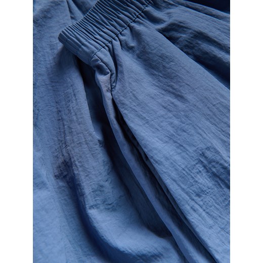 Reserved - Spódnica midi z zakładkami - granatowy Reserved XS Reserved