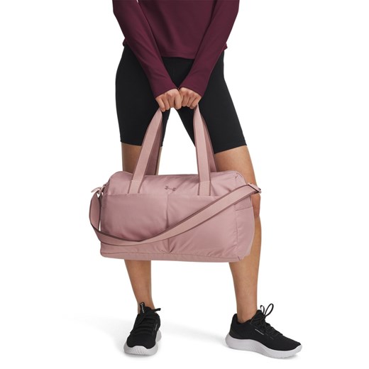 Damska torba treningowa Under Armour UA Studio Lite Duffle - różowa ze sklepu Sportstylestory.com w kategorii Torby sportowe - zdjęcie 185553396