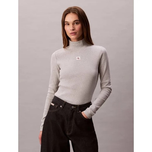 Calvin Klein Jeans Półgolf | Slim Fit ze sklepu Gomez Fashion Store w kategorii Bluzki damskie - zdjęcie 185553465