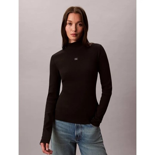 Calvin Klein Jeans Półgolf | Slim Fit ze sklepu Gomez Fashion Store w kategorii Bluzki damskie - zdjęcie 185553469