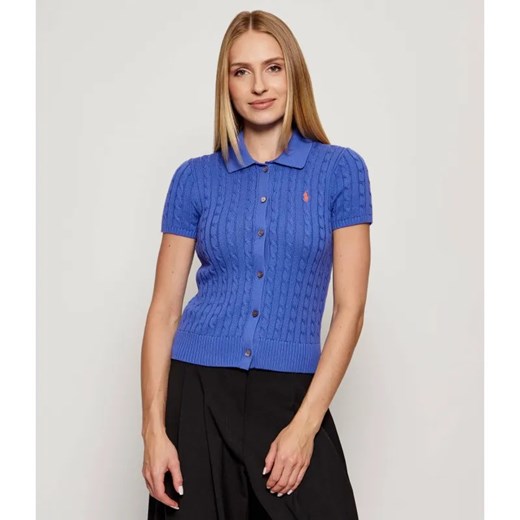 POLO RALPH LAUREN Kardigan | Slim Fit ze sklepu Gomez Fashion Store w kategorii Swetry damskie - zdjęcie 185553548