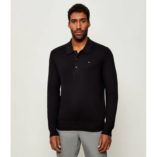 Tommy Hilfiger Polo | Regular Fit | z dodatkiem kaszmiru ze sklepu Gomez Fashion Store w kategorii T-shirty męskie - zdjęcie 185553566