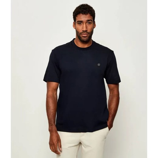 BOSS BLACK T-shirt C-Taut | Regular Fit | mercerised ze sklepu Gomez Fashion Store w kategorii T-shirty męskie - zdjęcie 185553578