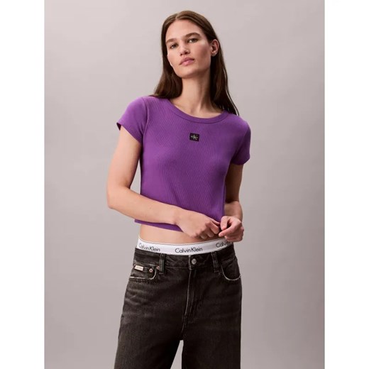 Calvin Klein Jeans Bluzka | Slim Fit ze sklepu Gomez Fashion Store w kategorii Bluzki damskie - zdjęcie 185553579