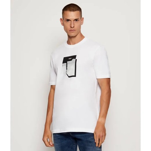 BOSS ORANGE T-shirt Te_brokenic | Regular Fit ze sklepu Gomez Fashion Store w kategorii T-shirty męskie - zdjęcie 185553615