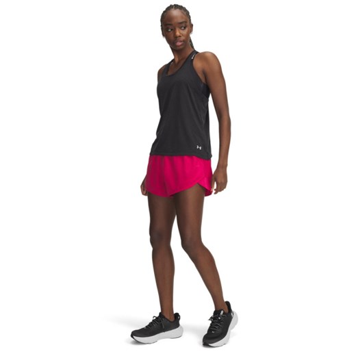 Damskie spodenki do biegania Under Armour UA Fly By 3\'\' Shorts - różowe Under Armour XL wyprzedaż Sportstylestory.com