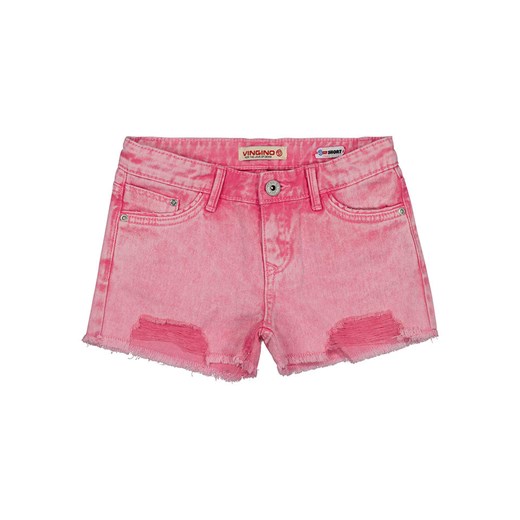 Vingino Szorty dżinsowe w kolorze jaskraworóżowym Vingino 176 okazja Limango Polska
