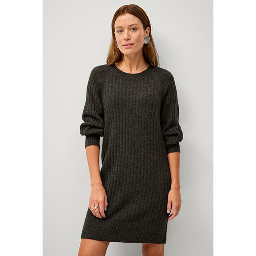 ellos Sukienka &quot;Janice&quot; w kolorze ciemnozielonym ze sklepu Limango Polska w kategorii Sukienki - zdjęcie 185555487