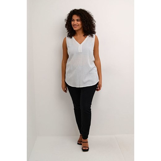 Kaffe Top &quot;Abby&quot; w kolorze białym ze sklepu Limango Polska w kategorii Bluzki damskie - zdjęcie 185555509