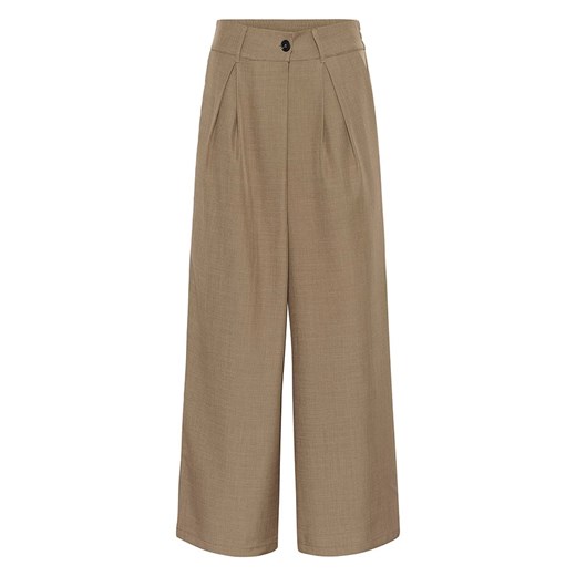 CULTURE Spodnie w kolorze jasnobrązowym Culture 42 okazyjna cena Limango Polska