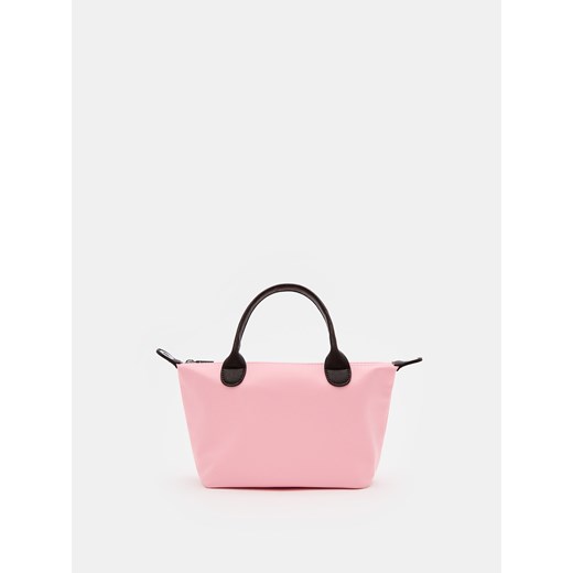 Mohito - Pastelowa torebka z paskiem na ramię - różowy ze sklepu Mohito w kategorii Torby Shopper bag - zdjęcie 185557356