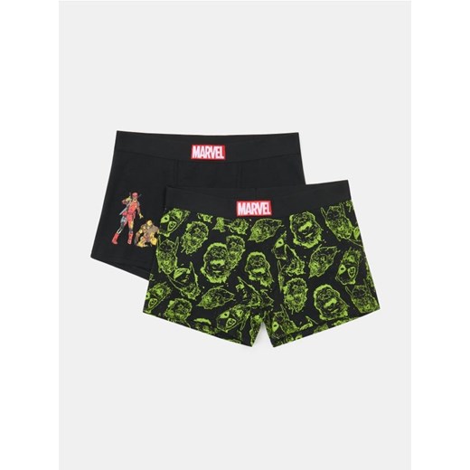 Sinsay - Bokserki Classic 2 pack Marvel - wielobarwny ze sklepu Sinsay w kategorii Majtki męskie - zdjęcie 185557625