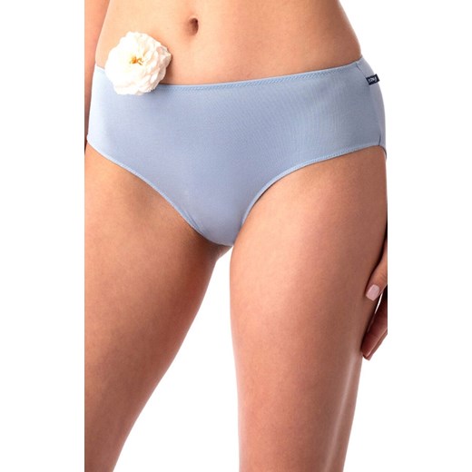 2-pack szare bambusowe majtki midi bikini LPC 001, Kolor szary, Rozmiar L, Key ze sklepu Intymna w kategorii Majtki damskie - zdjęcie 185558228